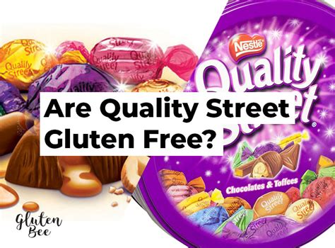 what quality street are gluten free
